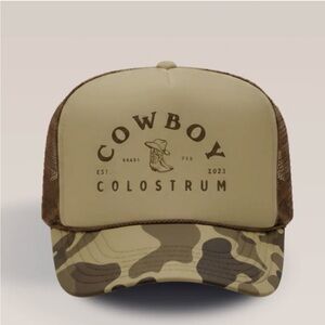 Cowboy Camo Trucker Hat OS fits most